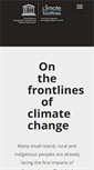 Mobile Screenshot of climatefrontlines.org